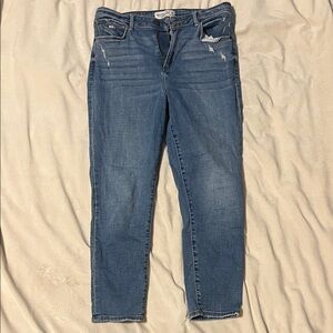 Abercrombie & Fitch Curve Love Classic Light Blue Women's Jeans